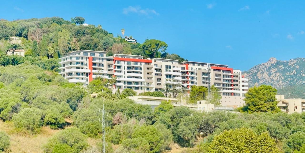 Ajaccio T2 grand standing neuf - centre ville et plages - 4 personnes - parking privé Exterior foto